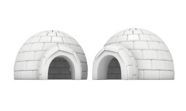 Igloo Icehouse 3d