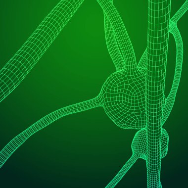 Nöron sistem tel kafes kafes modeli