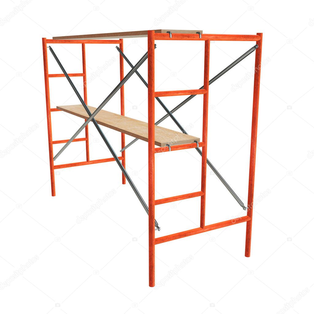 Scaffolding metal construction