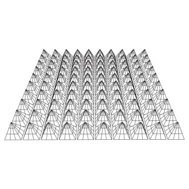 Ses Geçirmez kapsama modelinin tel kafes