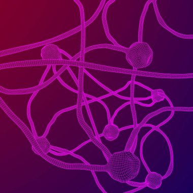 Nöron sistem tel kafes kafes modeli