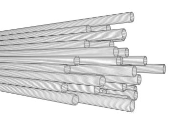 Tel kafes Metalurji yuvarlak borular