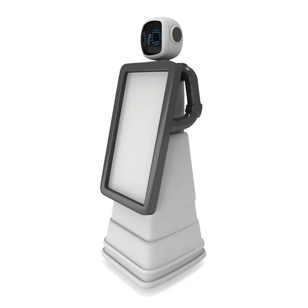 ロボット プロモーター 3d — ストック写真