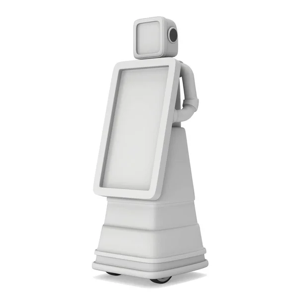 Robot Promoter 3d — Stock Photo, Image