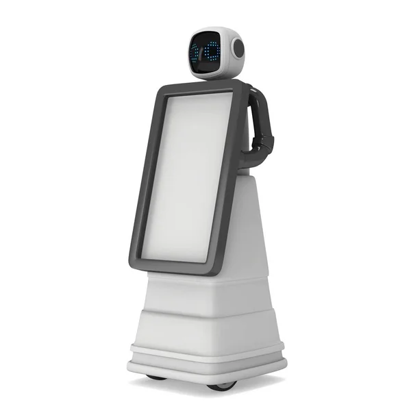 ロボット プロモーター 3d — ストック写真