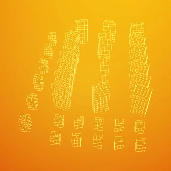 Mesh küpleri şehir dizi