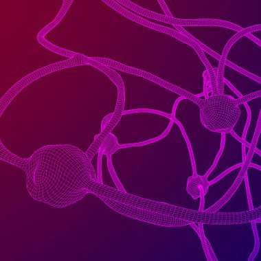 Nöron sistem tel kafes kafes modeli