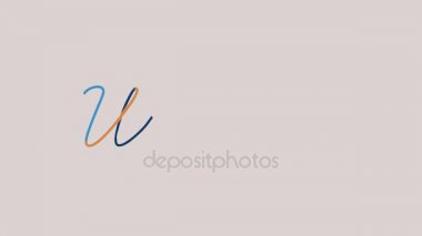 Hoş geldiniz motion grafik animasyon