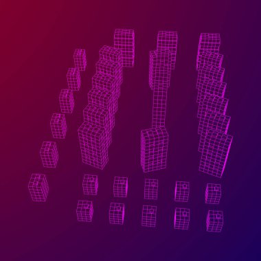 Mesh küpleri şehir dizi