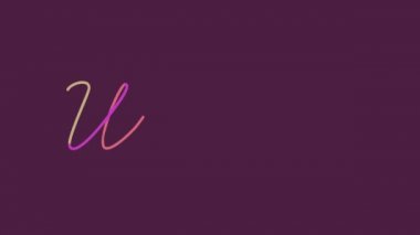 Hoş geldiniz motion grafik animasyon