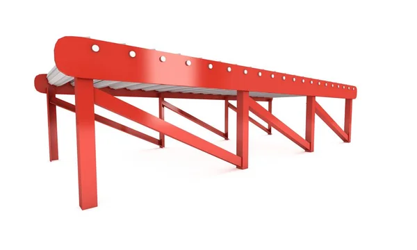 3d roller conveyor — Stock Photo, Image
