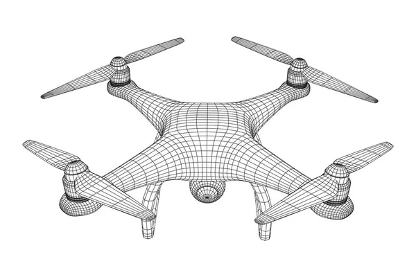 Télécommande drone d'air — Image vectorielle