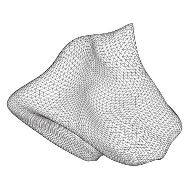 Soyut tel kafes kafes