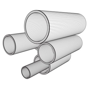 Tel kafes Metalurji yuvarlak borular