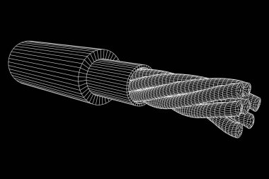 Elektrik kablo tel kafes