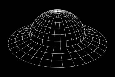 UFO Uzay gemisi tel kafes