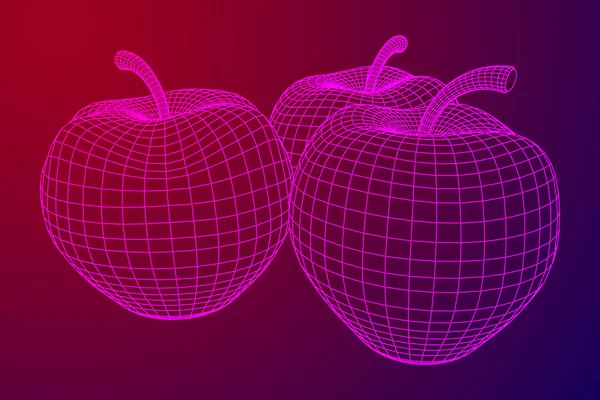 Ilustracja wektora jabłka — Wektor stockowy