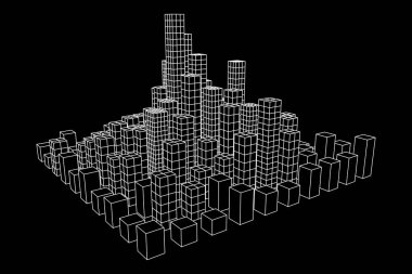 Mesh küpleri şehir dizi