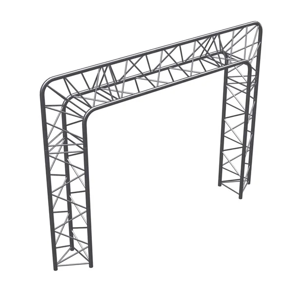 Metalen truss ligger element — Stockfoto