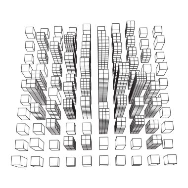 Mesh küpleri şehir dizi