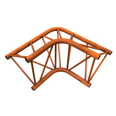 Metal kafes kiriş öğesi