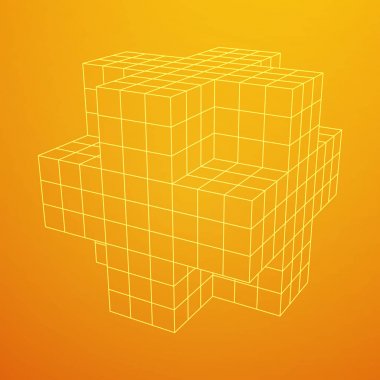 Tel kafes Necker küp