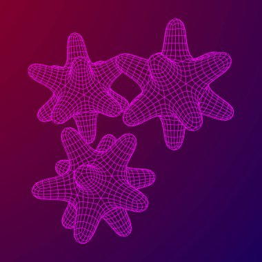 Bakteri virüs tel kafes kafes