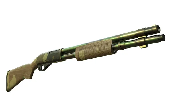 Pompalı tüfek av carbine — Stok fotoğraf