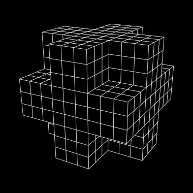 Tel kafes Necker küp