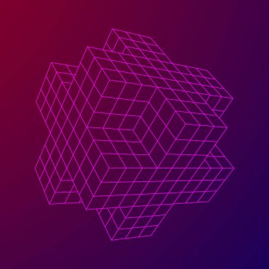 Tel kafes Necker küp