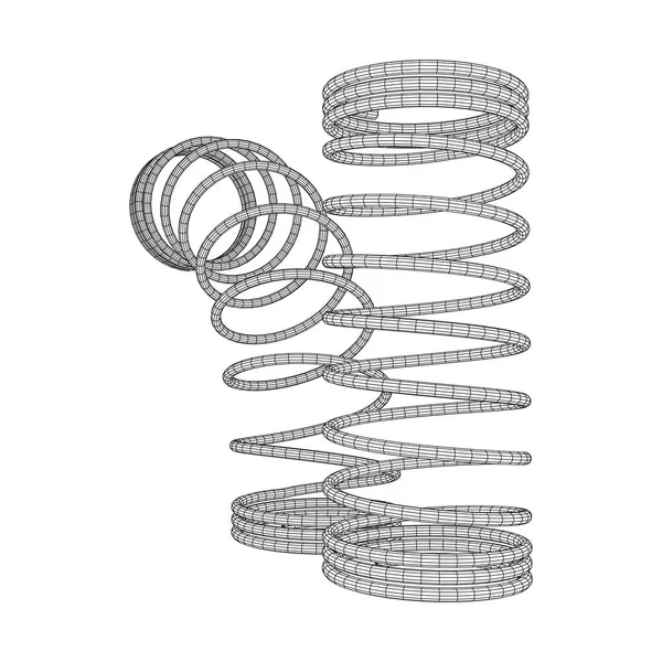 Винтовая спираль — стоковый вектор