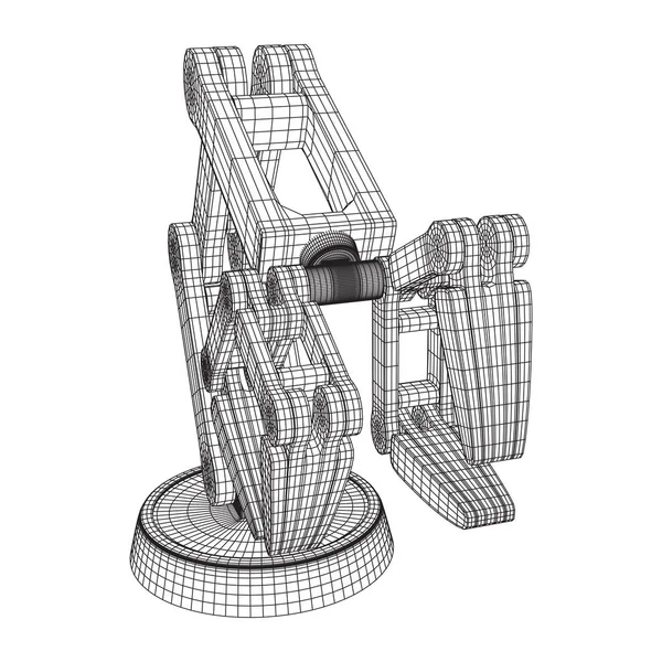 Vector de brazo robótico — Vector de stock