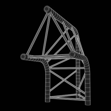 Kafes kiriş öğesi