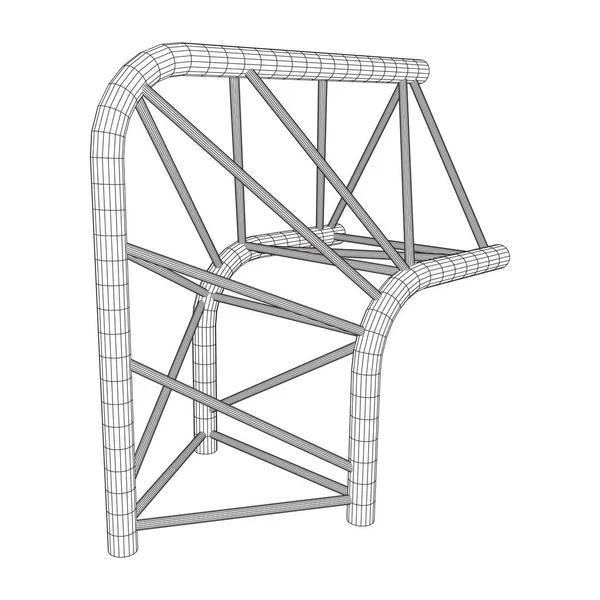 トラス梁要素 — ストックベクタ