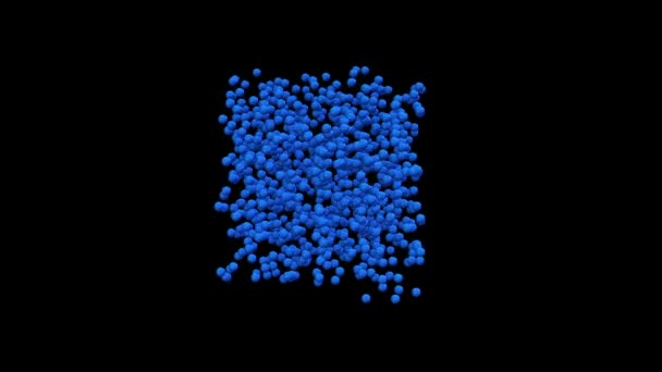 物质-固体的不同状态 — 图库视频影像