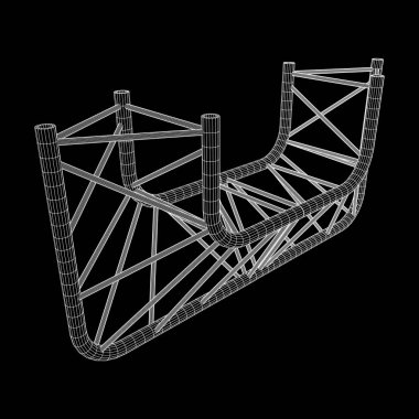 Kafes kiriş öğesi