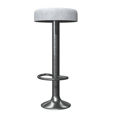 Eski moda bar taburesi. Yüksek sandalye.