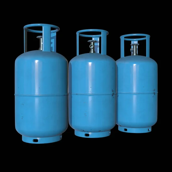 Gas cylinder lpg tank gas-bottle — Stock Photo, Image