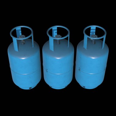 Gaz silindir LPG tankı gaz şişesi