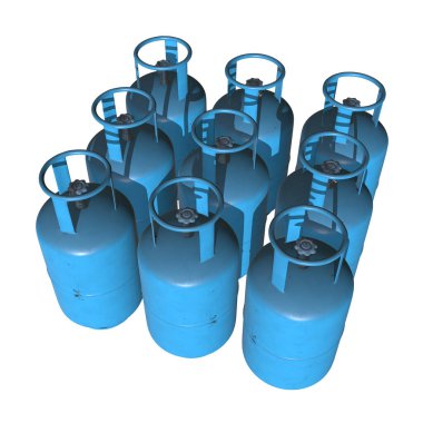 Gaz silindir LPG tankı gaz şişesi