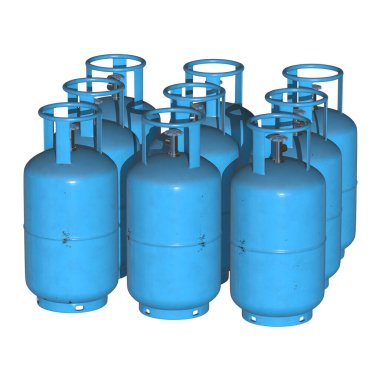Gaz silindir LPG tankı gaz şişesi