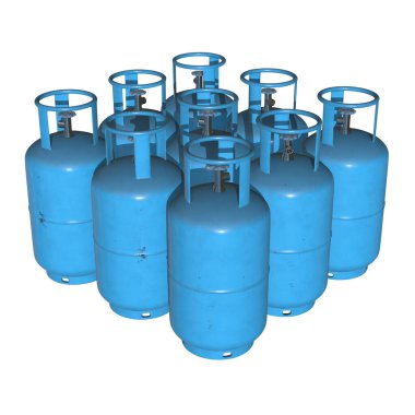 Gaz silindir LPG tankı gaz şişesi