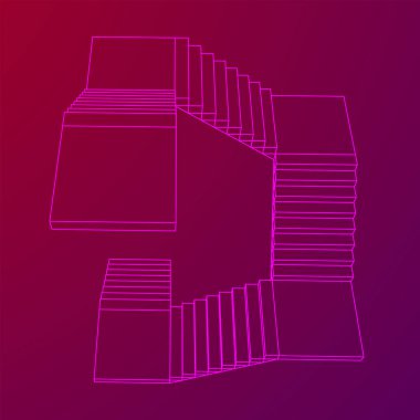 Tel kafesli merdivenler, iç merdivenler basamaklar