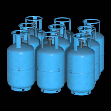Gaz silindir LPG tankı gaz şişesi