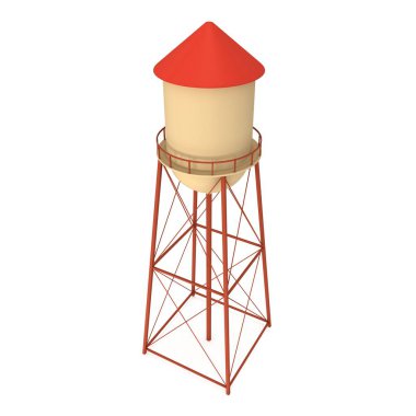 Su kulesi. Endüstriyel yapı