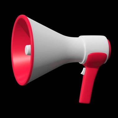 Sesi yükseltmek için megafon ya da megafon