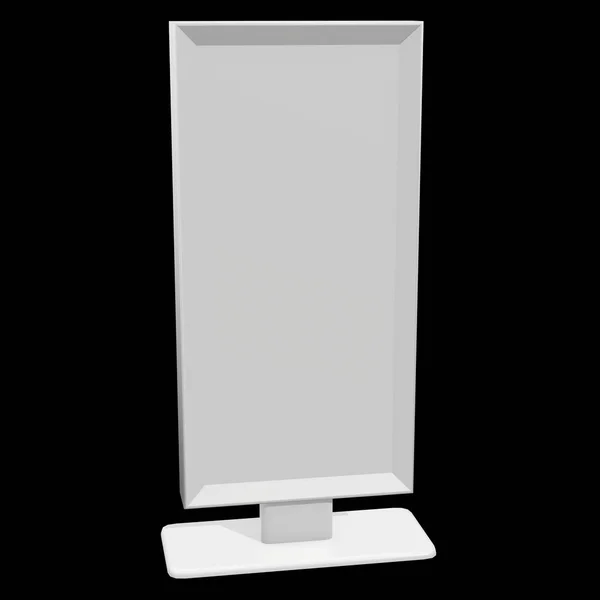 Messestand lcd screen stand. — Stockfoto