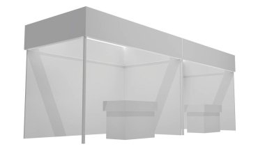 Ticaret göster Booth kutusunu