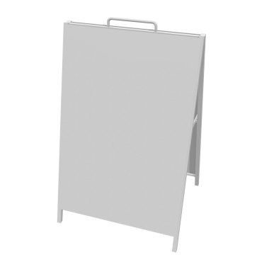 Sandviç kurulu. Boş menü açık görüntü kırpma yoluyla