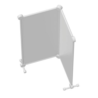 Afiş standları olarak boş topla